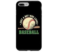 Custodia per iPhone 7 Plus/8 Plus Vintage Baseball Lover, Just A Boy Who Loves Baseball
