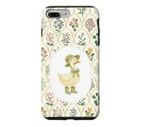 Custodia per iPhone 7 Plus/8 Plus Vintage Cottagecore Duck Dainty Whimsy Garden