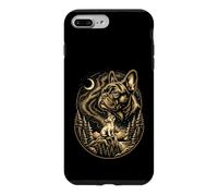 Custodia per iPhone 7 Plus/8 Plus Vintage French Bulldog Cosmic Night Sky Dog Lover