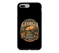 Custodia per iPhone 7 Plus/8 Plus Vintage Georgia Peach State Southern Roots