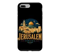 Custodia per iPhone 7 Plus/8 Plus Vintage Gerusalemme Israele Viaggio Souvenir Landmark Gift
