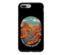 Custodia per iPhone 7 Plus/8 Plus Vintage Hiking Grand Canyon National Park Arizona