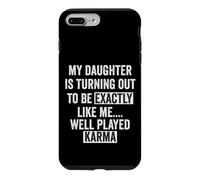 Custodia per iPhone 7 Plus/8 Plus Vintage mia figlia si sta rivelando essere esattamente come me