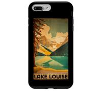 Custodia per iPhone 7 Plus/8 Plus Vintage Parco Poster di Lake Louise