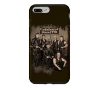 Custodia per iPhone 7 Plus/8 Plus Vintage Patriotic 1776 American Founding Father Bikers