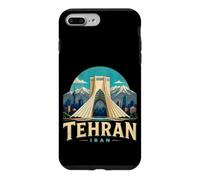 Custodia per iPhone 7 Plus/8 Plus Vintage Teheran Iran Viaggio Souvenir Landmark Gift