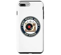 Custodia per iPhone 7 Plus/8 Plus Vinyl Revival Society Giradischi Musica Giradischi