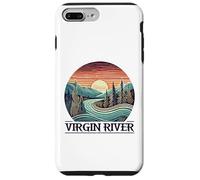 Custodia per iPhone 7 Plus/8 Plus Virgin River T-Shirt Retro Minimalist River Virgin
