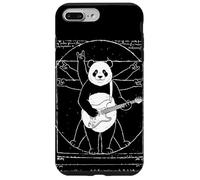 Custodia per iPhone 7 Plus/8 Plus Vitruvian Rock Panda, Leonardo di Vinci, Arte, Musica, Divertimento