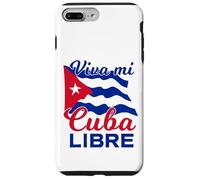 Custodia per iPhone 7 Plus/8 Plus Viva Mi Cuba Libre Sventolando Bandiera Cubana Patriot