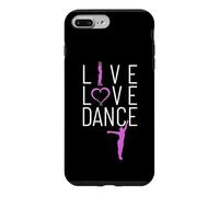 Custodia per iPhone 7 Plus/8 Plus Vivi ama balla devi ballare la vita mia passione è la danza.