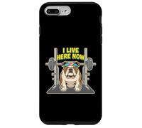 Custodia per iPhone 7 Plus/8 Plus Vivo qui adesso Bulldog Weightlifter