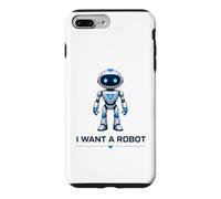 Custodia per iPhone 7 Plus/8 Plus Voglio un robot umanoide