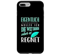 Custodia per iPhone 7 Plus/8 Plus Volevo conquistare il mondo, ma lo pianga