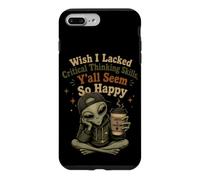 Custodia per iPhone 7 Plus/8 Plus Vorrei che mi mancassero le capacità di pensiero critico Sembrate così felici