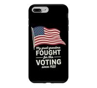 Custodia per iPhone 7 Plus/8 Plus Voto dal 1920 Combattenti per l'uguaglianza della storia delle donne