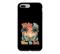 Custodia per iPhone 7 Plus/8 Plus Wake Me When We Dock Divertente Crociera Bradipo