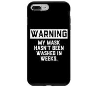 Custodia per iPhone 7 Plus/8 Plus Warning My Mask Hasnt Been Washed In Weeks Social Distancing