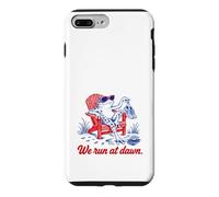 Custodia per iPhone 7 Plus/8 Plus We Run At Dawn Frog Divertente