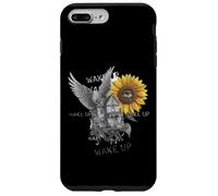 Custodia per iPhone 7 Plus/8 Plus Weirdcore Wake Up con occhio di girasole e casa Cottagecore