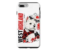 Custodia per iPhone 7 Plus/8 Plus West Highland White Terrier - Cane giapponese Harajuku
