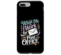 Custodia per iPhone 7 Plus/8 Plus What Life I Work For The Post Office Postino stanco -