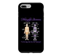 Custodia per iPhone 7 Plus/8 Plus What You See What I Feel Skeleton Fibromyalgia Awareness