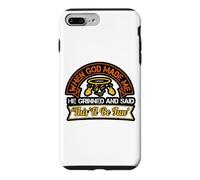 Custodia per iPhone 7 Plus/8 Plus When God Made Me Grinned Sarcastico Christian Citazione