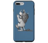Custodia per iPhone 7 Plus/8 Plus Where the Wild Things Are Drawn Tri-Horned Monster