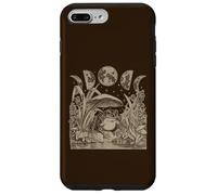 Custodia per iPhone 7 Plus/8 Plus Whimsy Goth Fairycore Witchy Frog Mushroom Moon Vintage