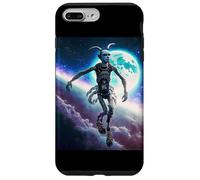 Custodia per iPhone 7 Plus/8 Plus Wild Wendigo Skinwalker in Space Illustration Graphic Design