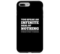 Custodia per iPhone 7 Plus/8 Plus William Shakespeare Cool Funny Citazione Insegnante Regali