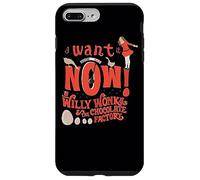 Custodia per iPhone 7 Plus/8 Plus Willy Wonka and the Chocolate Factory I Want It Now