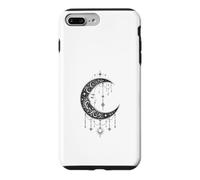Custodia per iPhone 7 Plus/8 Plus Witchy Crescent Moon Gothic Celestial Lunar Design