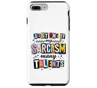Custodia per iPhone 7 Plus/8 Plus Witty Sarcasm Molti Talenti Detto Umoristico