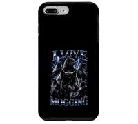 Custodia per iPhone 7 Plus/8 Plus Wolf Love Mogging Divertente Gen-Z Meme