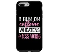 Custodia per iPhone 7 Plus/8 Plus Womens Caffiene & Words Wheaten Terrier Dog Lover