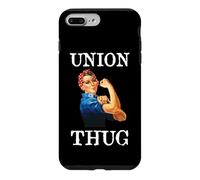 Custodia per iPhone 7 Plus/8 Plus Womens Girls Rosie The Riveter Pro Union Thug