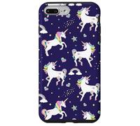 Custodia per iPhone 7 Plus/8 Plus Womens Kids Girls Pretty Unicorn Pattern