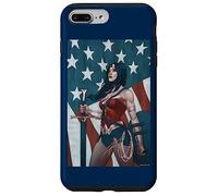 Custodia per iPhone 7 Plus/8 Plus Wonder Woman American Flag
