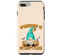 Custodia per iPhone 7 Plus/8 Plus Woodworker Funny Saying Woodworking Gnome For Carpenters