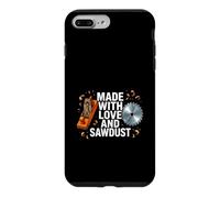 Custodia per iPhone 7 Plus/8 Plus Woodworker Made With Love And Sawdust Carpenter