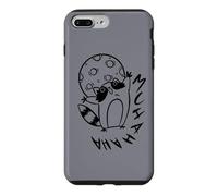 Custodia per iPhone 7 Plus/8 Plus Y2K 90s Raccapricciante Raccoon Evil Laugh Under the Moon