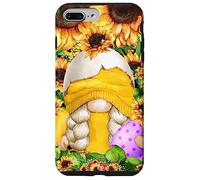 Custodia per iPhone 7 Plus/8 Plus Yellow Gnome In Easter Chick Costume For Sunflower Lovers