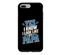 Custodia per iPhone 7 Plus/8 Plus Yes I Know I Look Like My Papa Simpatico papà sosia -