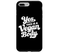 Custodia per iPhone 7 Plus/8 Plus Yes This Is A Vegan Body