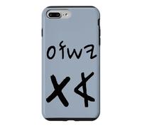 Custodia per iPhone 7 Plus/8 Plus Yeshua Aleph Tav Gesù Primo Ultimo in Ebraico Paleo (nero)