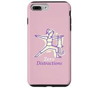 Custodia per iPhone 7 Plus/8 Plus Yoga Pose Cat Lover Illustration | Zero Distractions