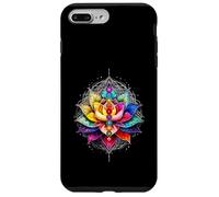 Custodia per iPhone 7 Plus/8 Plus Yoga Spirituale dei 7 Chakra Lotus Mandala Balance Energy