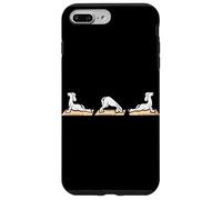 Custodia per iPhone 7 Plus/8 Plus Yoga Sport Esercizio Meditazione Relax Divertente Cane Yoga Pose